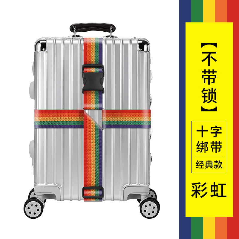Adjustable TSA Luggage Strap – Suitcase Security Belt with Combination Lock