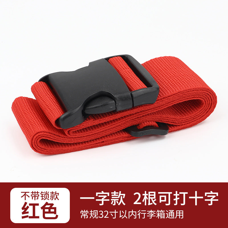 Adjustable TSA Luggage Strap – Suitcase Security Belt with Combination Lock