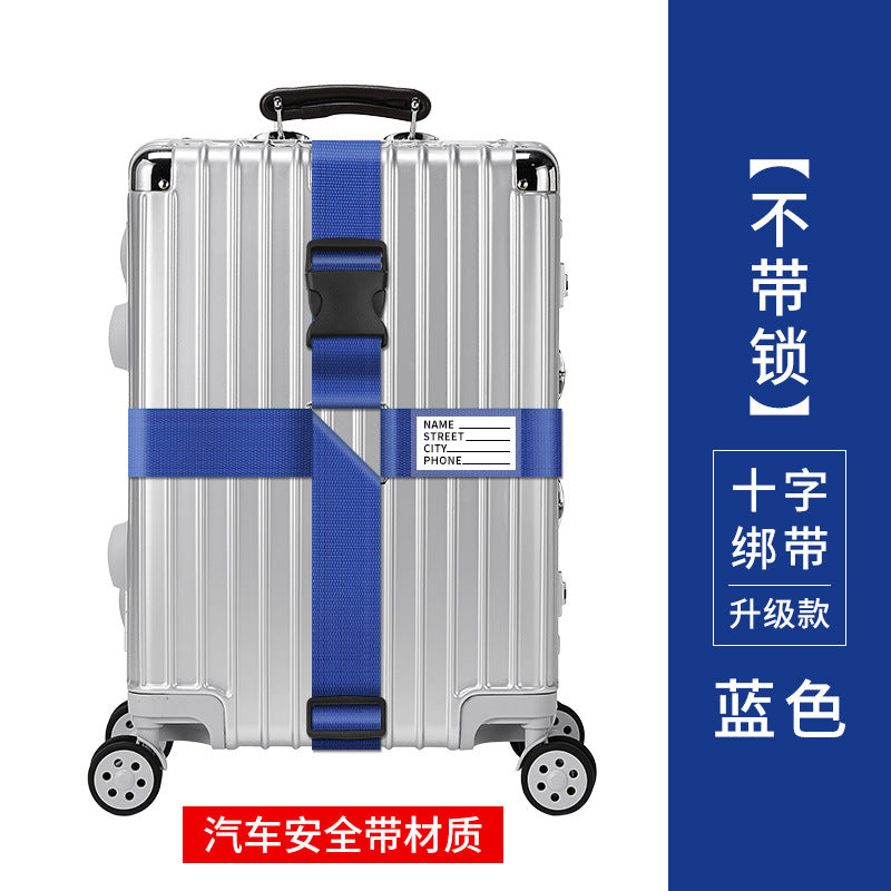 Adjustable TSA Luggage Strap – Suitcase Security Belt with Combination Lock