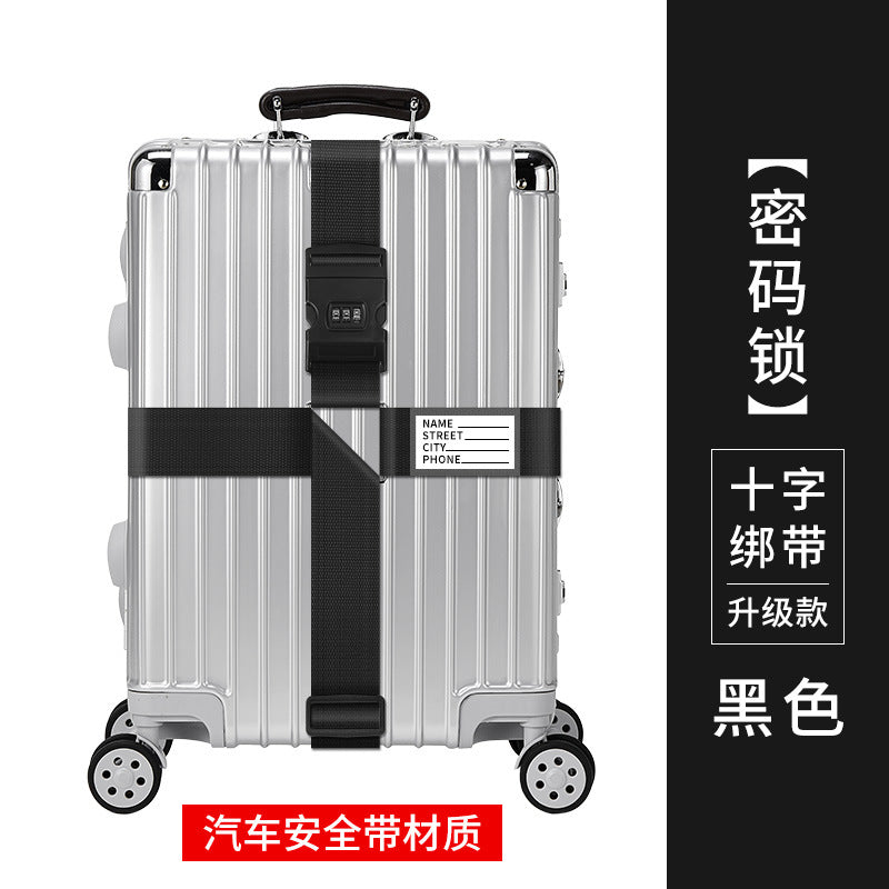 Adjustable TSA Luggage Strap – Suitcase Security Belt with Combination Lock