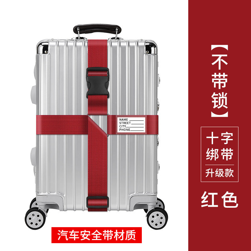 Adjustable TSA Luggage Strap – Suitcase Security Belt with Combination Lock