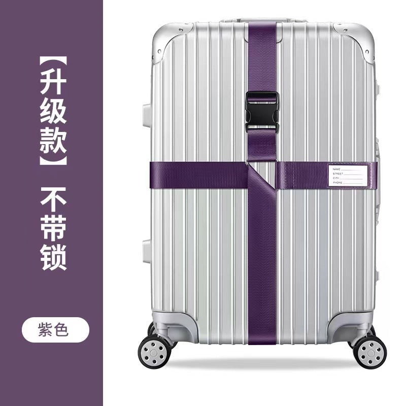 Adjustable TSA Luggage Strap – Suitcase Security Belt with Combination Lock