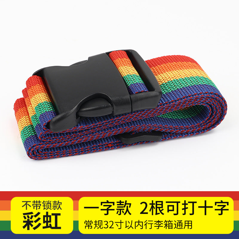 Adjustable TSA Luggage Strap – Suitcase Security Belt with Combination Lock