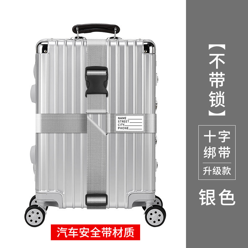 Adjustable TSA Luggage Strap – Suitcase Security Belt with Combination Lock