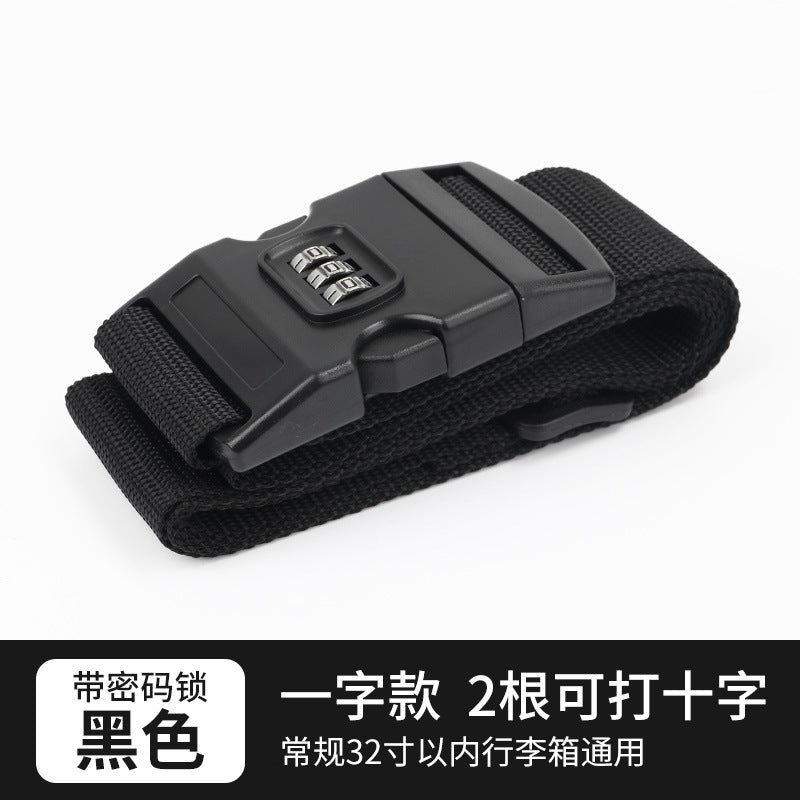 Adjustable TSA Luggage Strap – Suitcase Security Belt with Combination Lock